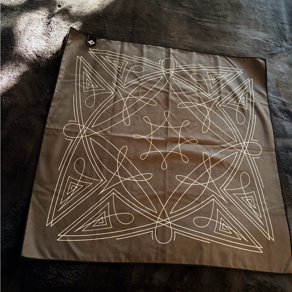 Nomadix, Grey Patterned, Bandana Towel